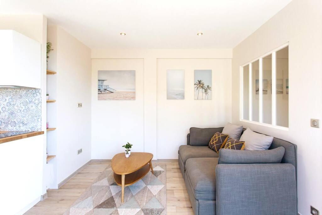L36 Sea View Terrace 10Min Walking To Sea/Parking & Ac Apartment Ница Екстериор снимка