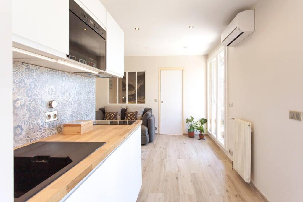 L36 Sea View Terrace 10Min Walking To Sea/Parking & Ac Apartment Ница Екстериор снимка