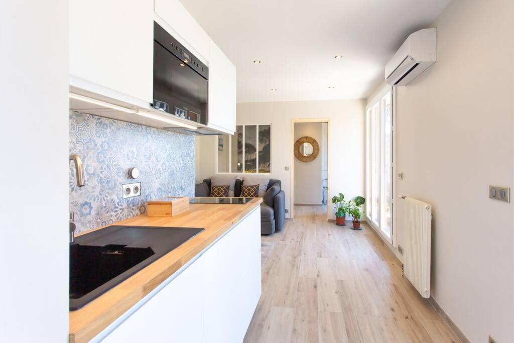 L36 Sea View Terrace 10Min Walking To Sea/Parking & Ac Apartment Ница Екстериор снимка
